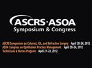 ASCRS Symposium on Cataract, IOL and Refractive Surgery