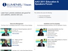 Lumenis Vision AAO 2011 Education & Speakers Forum