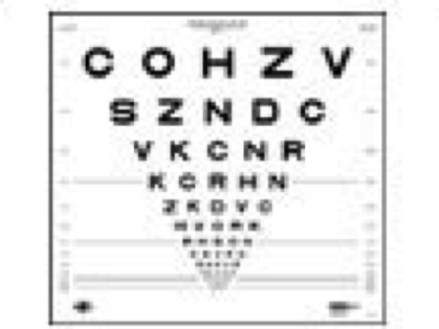 4 Meter Original Series ETDRS Chart