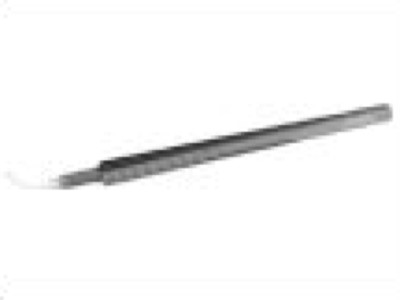 Capsulorrhexis Forceps 23 gauge albero curvo con punte corte, micro Capsulorrhexis Forceps 23 gauge albero curvo con punte corte, micro
